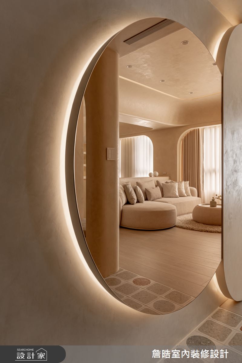 30坪預售屋＿侘寂風玄關案例圖片＿詹晧室內裝修設計有限公司＿詹晧設計22_30坪侘寂風之3