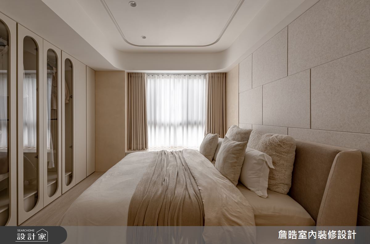 30坪預售屋＿侘寂風臥室案例圖片＿詹晧室內裝修設計有限公司＿詹晧設計22_30坪侘寂風之29