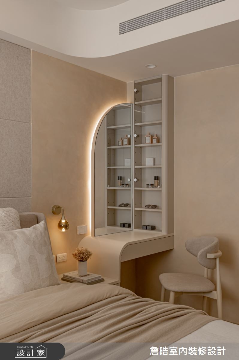 30坪預售屋＿侘寂風臥室案例圖片＿詹晧室內裝修設計有限公司＿詹晧設計22_30坪侘寂風之31