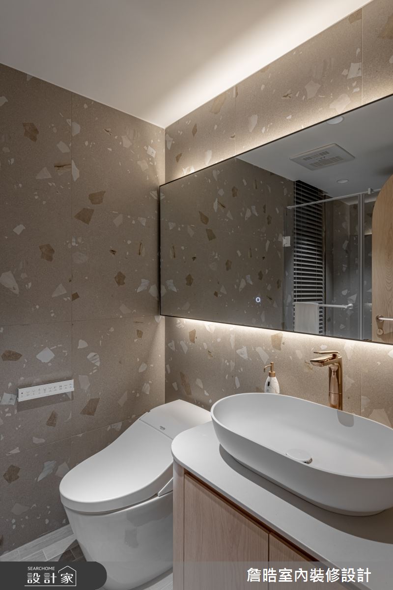 30坪預售屋＿侘寂風浴室案例圖片＿詹晧室內裝修設計有限公司＿詹晧設計22_30坪侘寂風之38