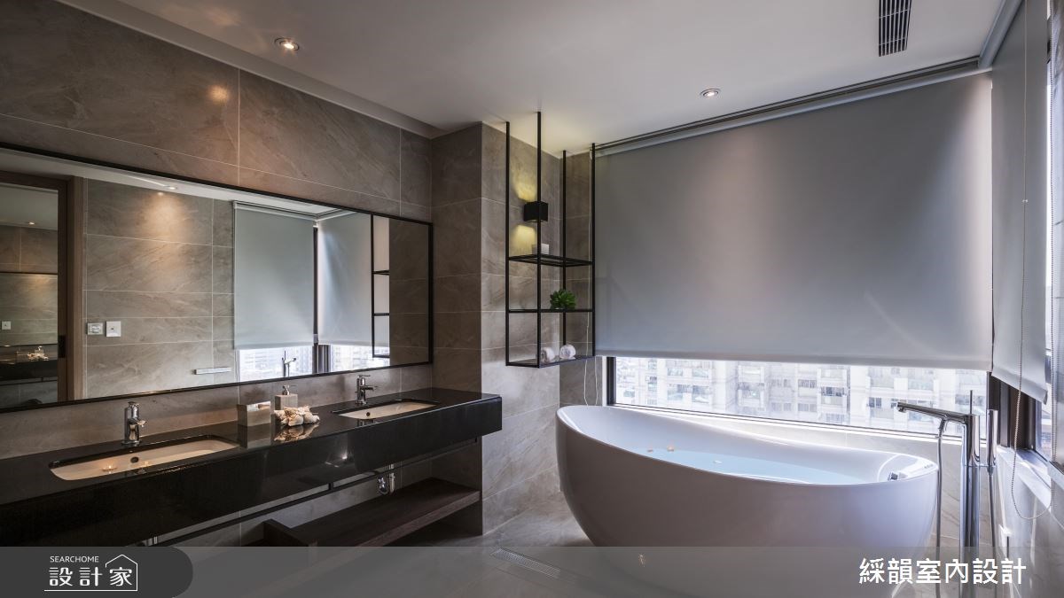 110坪新成屋(5年以下)＿現代風浴室案例圖片＿綵韻室內設計有限公司＿綵韻_01之14