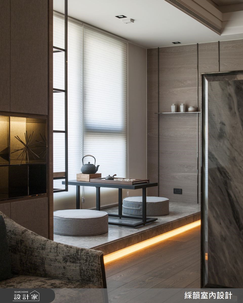 95坪新成屋(5年以下)＿奢華風客廳臥室案例圖片＿綵韻室內設計有限公司＿綵韻_02之11