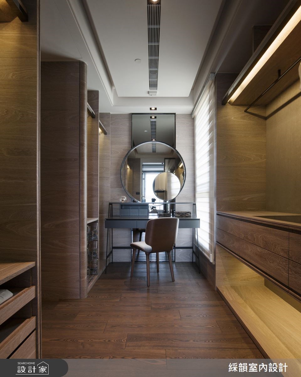 95坪新成屋(5年以下)＿奢華風更衣間案例圖片＿綵韻室內設計有限公司＿綵韻_02之18