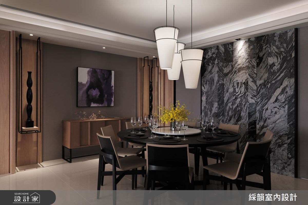 100坪新成屋(5年以下)＿新中式風餐廳案例圖片＿綵韻室內設計有限公司＿綵韻_03之2807