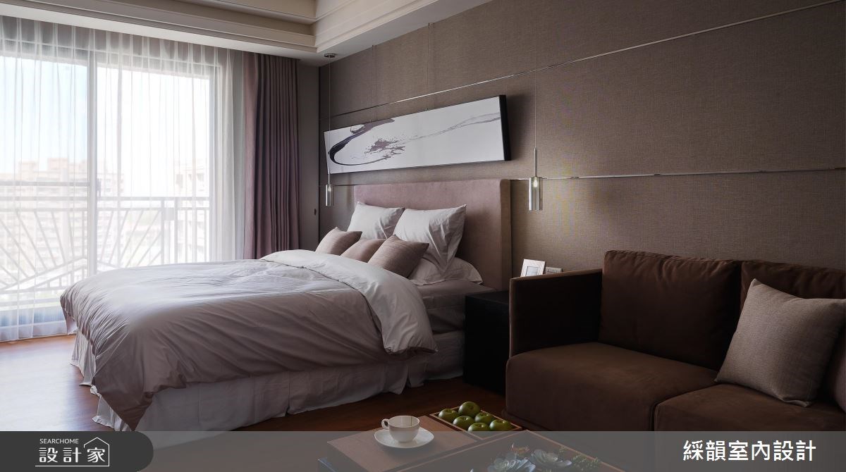 100坪新成屋(5年以下)＿新中式風臥室案例圖片＿綵韻室內設計有限公司＿綵韻_03之17