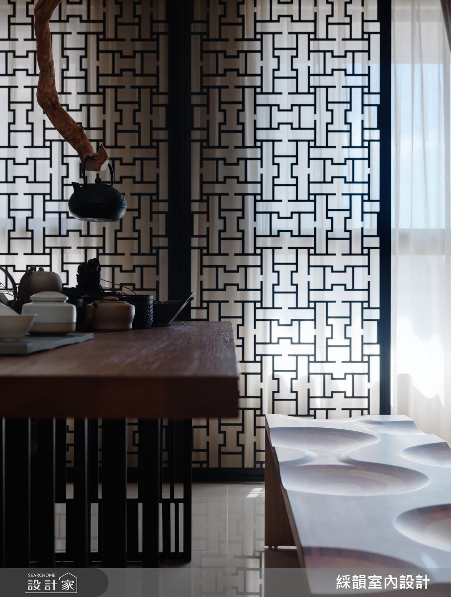 100坪新成屋(5年以下)＿新中式風案例圖片＿綵韻室內設計有限公司＿綵韻_03之24