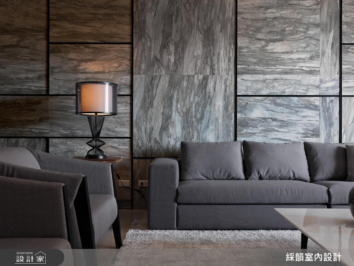 100坪新成屋(5年以下)＿新中式風客廳案例圖片＿綵韻室內設計有限公司＿綵韻_03之30