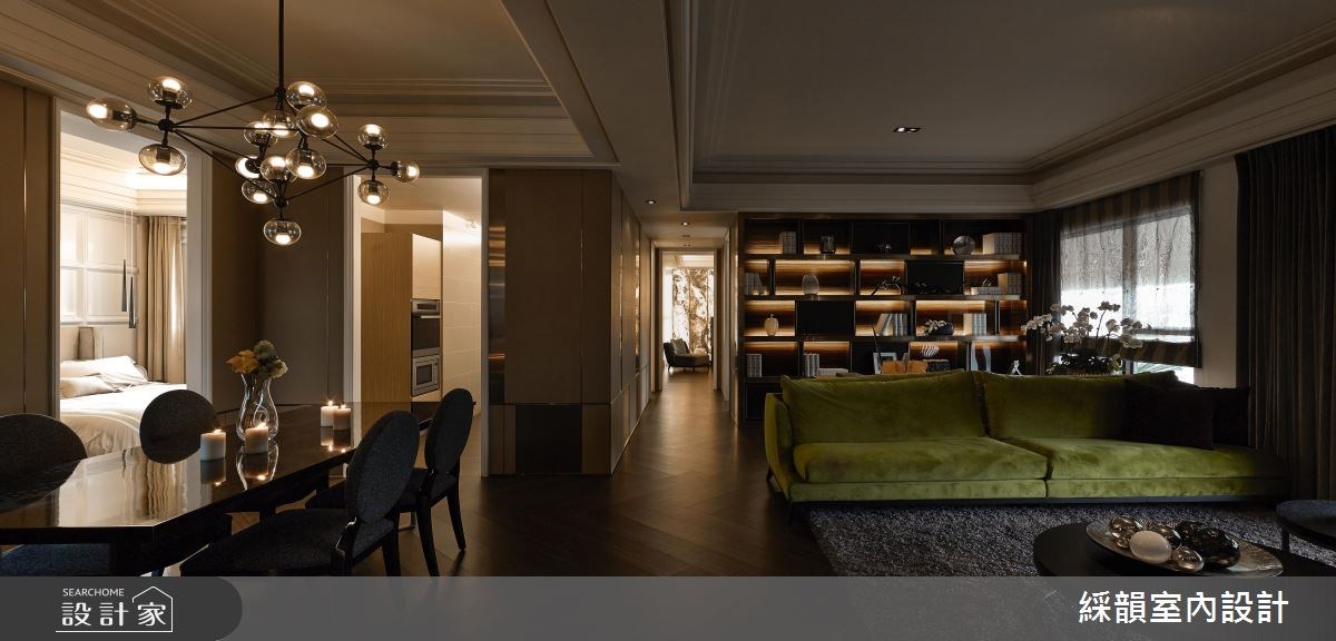 80坪新成屋(5年以下)＿混搭風客廳案例圖片＿綵韻室內設計有限公司＿綵韻_04之2