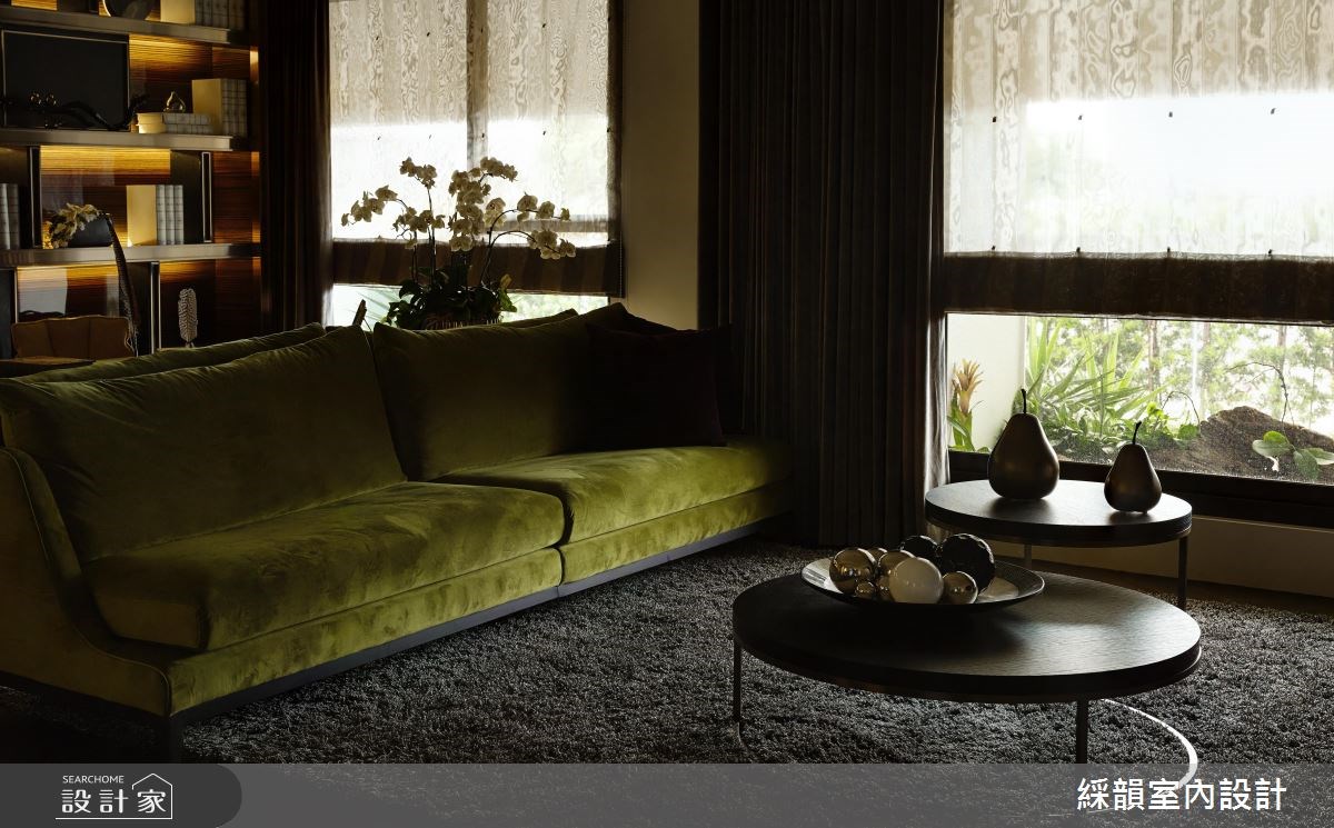 80坪新成屋(5年以下)＿混搭風客廳案例圖片＿綵韻室內設計有限公司＿綵韻_04之6