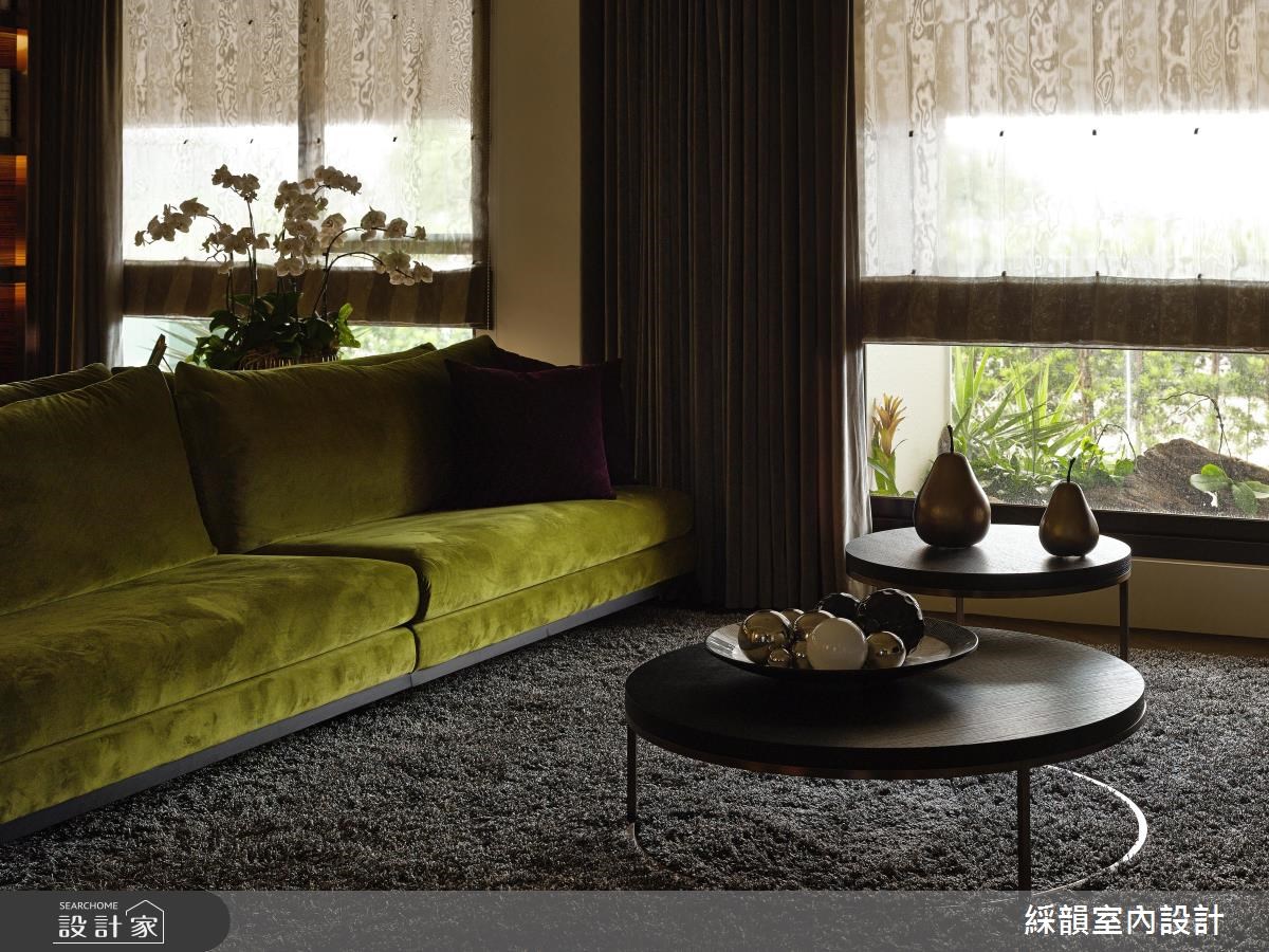 80坪新成屋(5年以下)＿混搭風客廳案例圖片＿綵韻室內設計有限公司＿綵韻_04之7