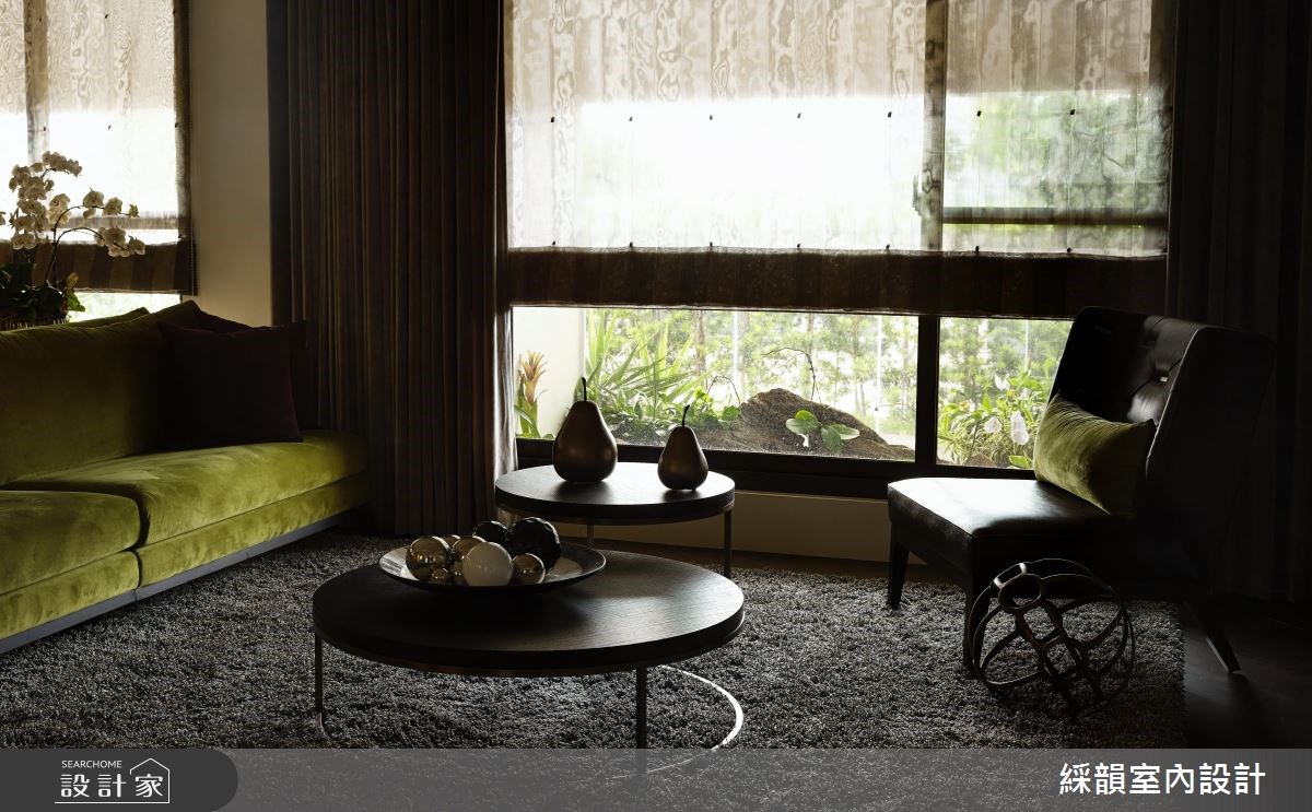 80坪新成屋(5年以下)＿混搭風客廳案例圖片＿綵韻室內設計有限公司＿綵韻_04之8