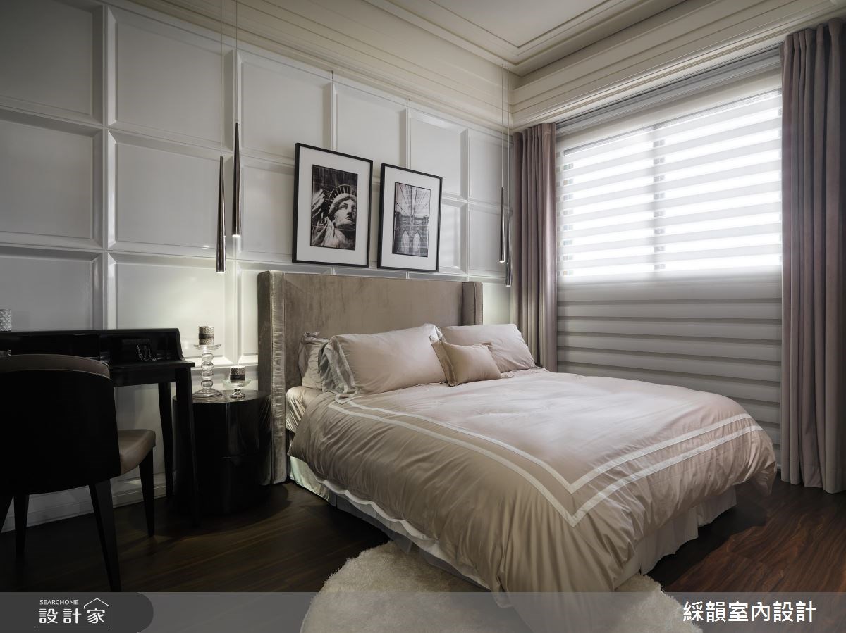 80坪新成屋(5年以下)＿混搭風臥室案例圖片＿綵韻室內設計有限公司＿綵韻_04之11