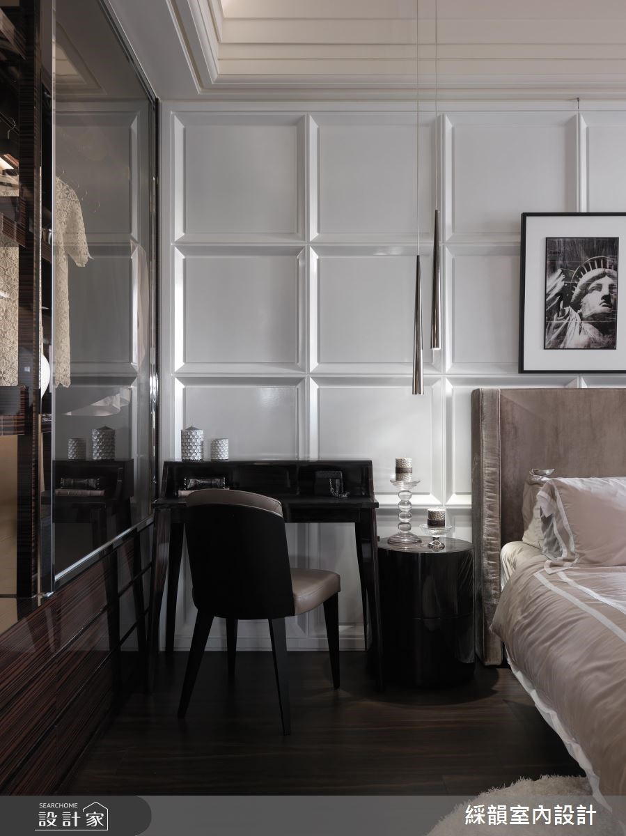 80坪新成屋(5年以下)＿混搭風臥室案例圖片＿綵韻室內設計有限公司＿綵韻_04之12