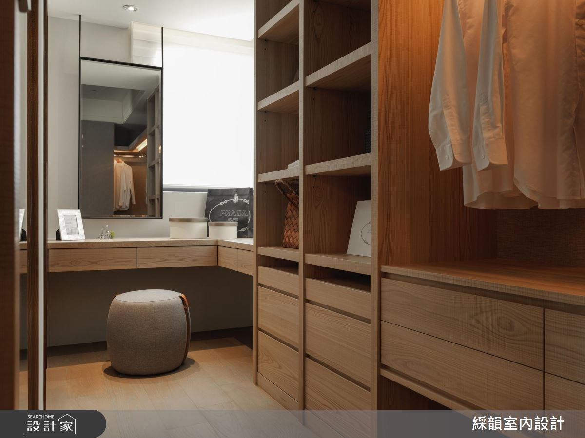 100坪新成屋(5年以下)＿現代風更衣間案例圖片＿綵韻室內設計有限公司＿綵韻_05之19