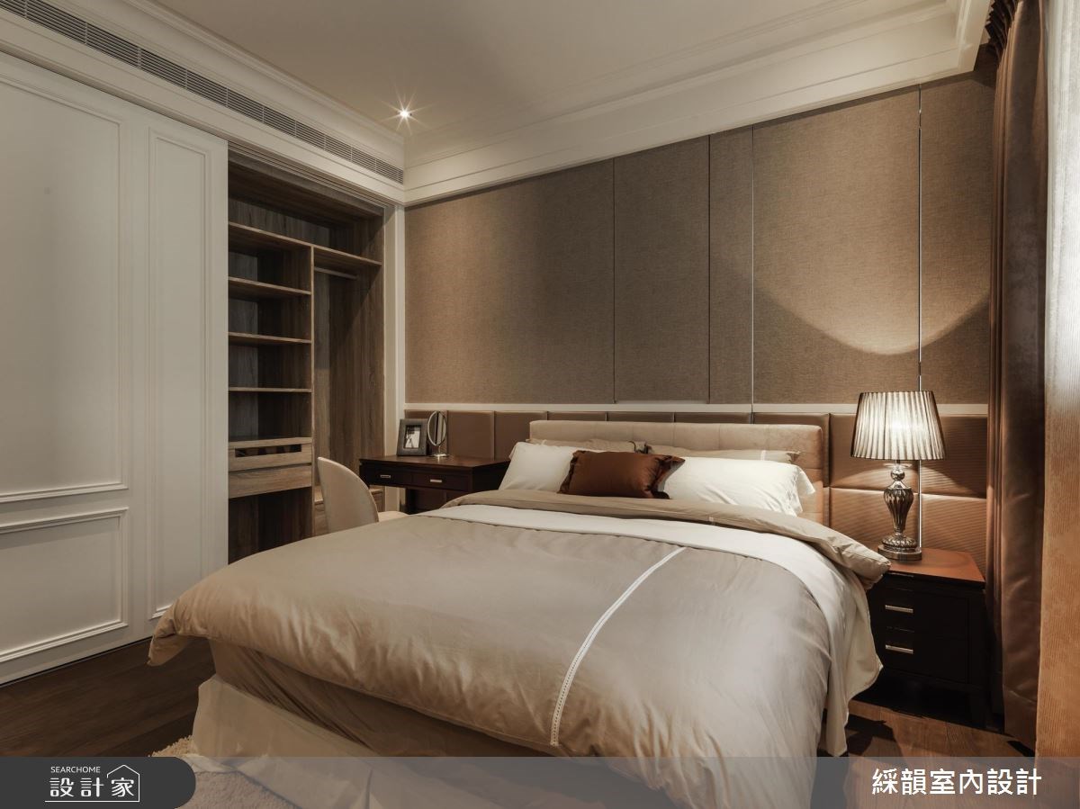 80坪新成屋(5年以下)＿新古典臥室案例圖片＿綵韻室內設計有限公司＿綵韻_06之14