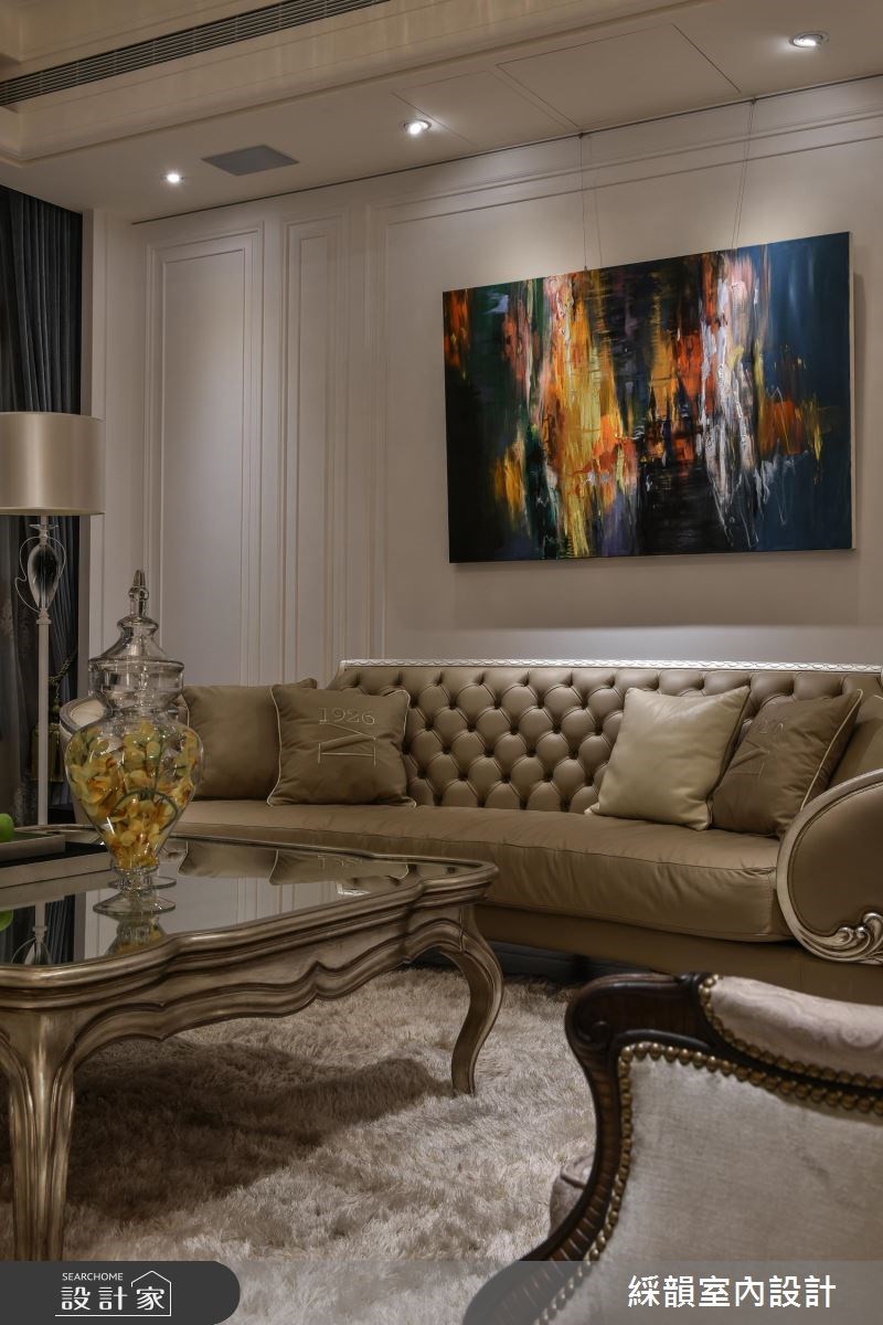 150坪新成屋(5年以下)＿新古典客廳案例圖片＿綵韻室內設計有限公司＿綵韻_07之7