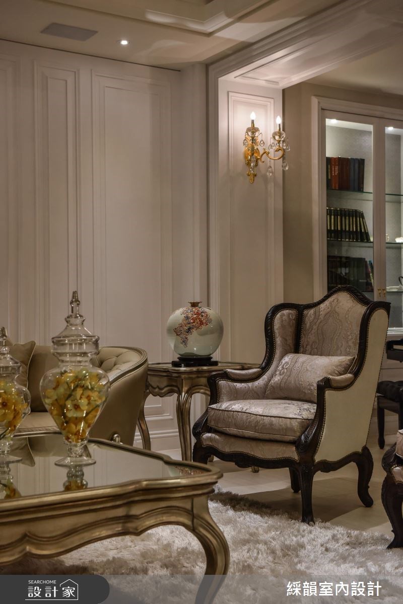150坪新成屋(5年以下)＿新古典客廳案例圖片＿綵韻室內設計有限公司＿綵韻_07之8