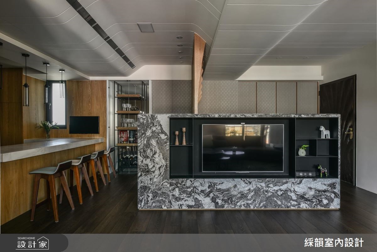 150坪新成屋(5年以下)＿現代風吧檯案例圖片＿綵韻室內設計有限公司＿綵韻_08之6