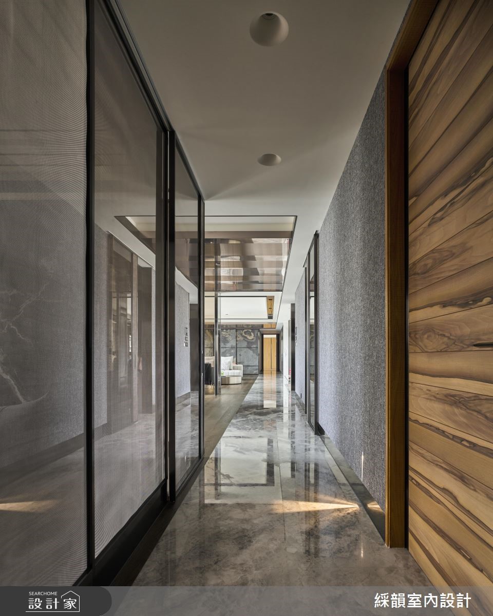 148坪新成屋(5年以下)＿奢華風走廊案例圖片＿綵韻室內設計有限公司＿綵韻_21之11