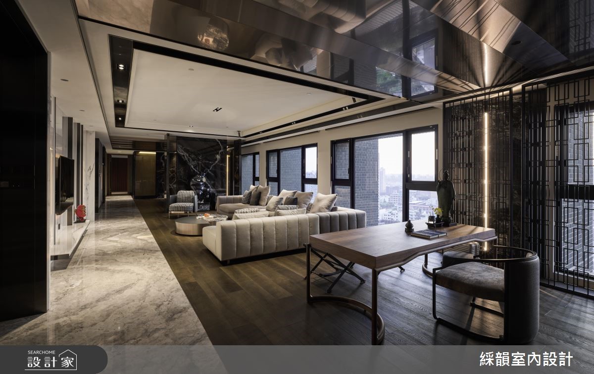 148坪新成屋(5年以下)＿奢華風書房案例圖片＿綵韻室內設計有限公司＿綵韻_21之2