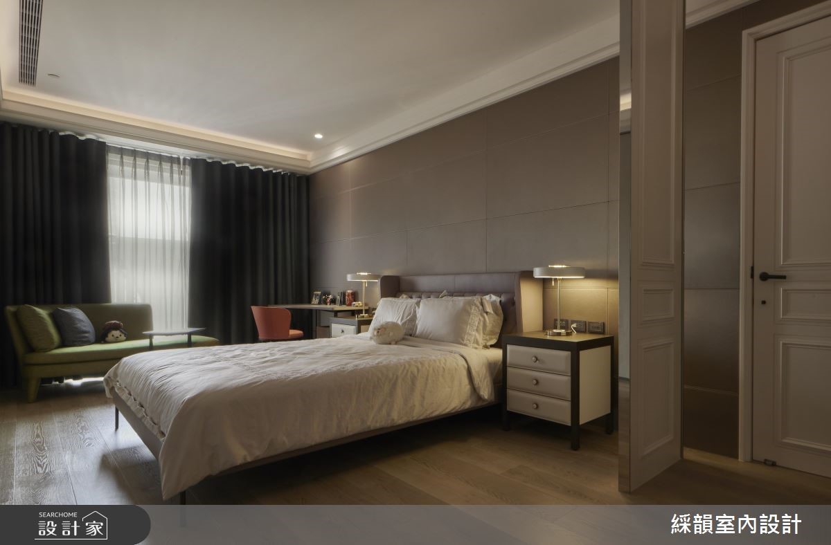160坪新成屋(5年以下)＿現代風臥室案例圖片＿綵韻室內設計有限公司＿綵韻_22之24
