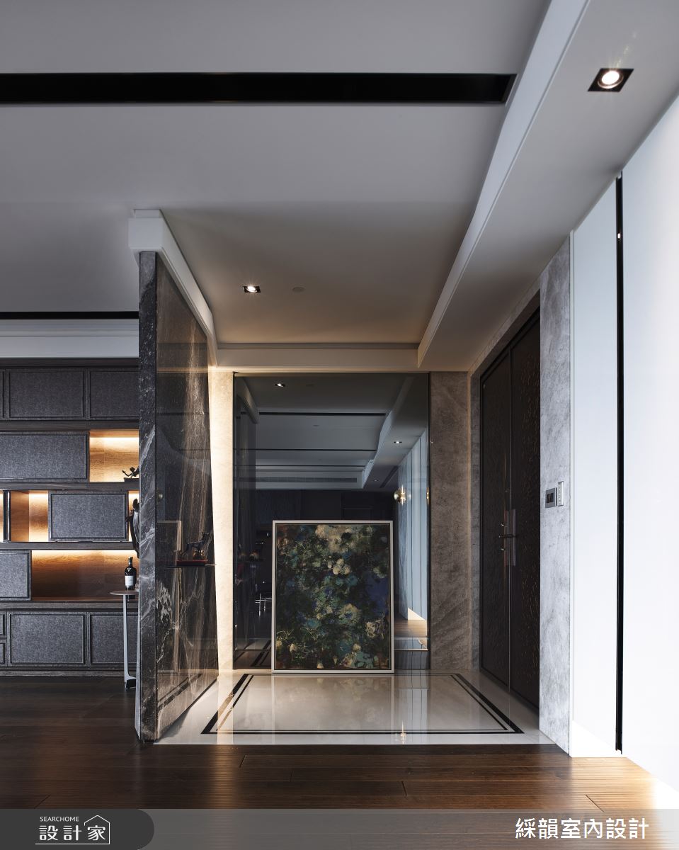 109坪新成屋(5年以下)＿現代風玄關案例圖片＿綵韻室內設計有限公司＿綵韻_23之2