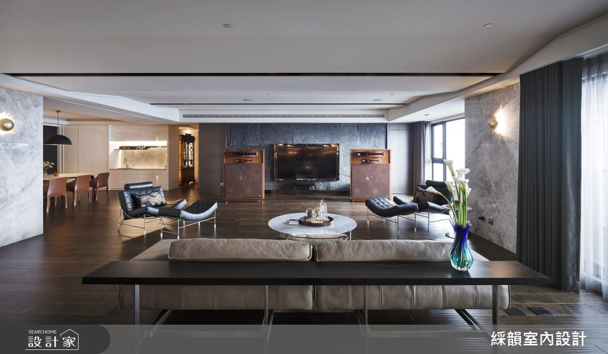 109坪新成屋(5年以下)＿現代風客廳案例圖片＿綵韻室內設計有限公司＿綵韻_23之10