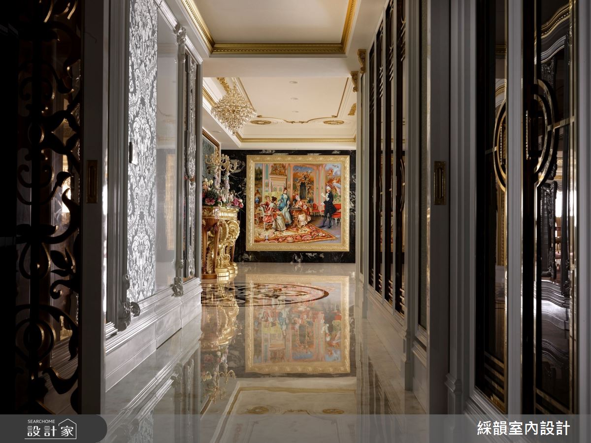 200坪新成屋(5年以下)＿新古典玄關案例圖片＿綵韻室內設計有限公司＿綵韻_26之3