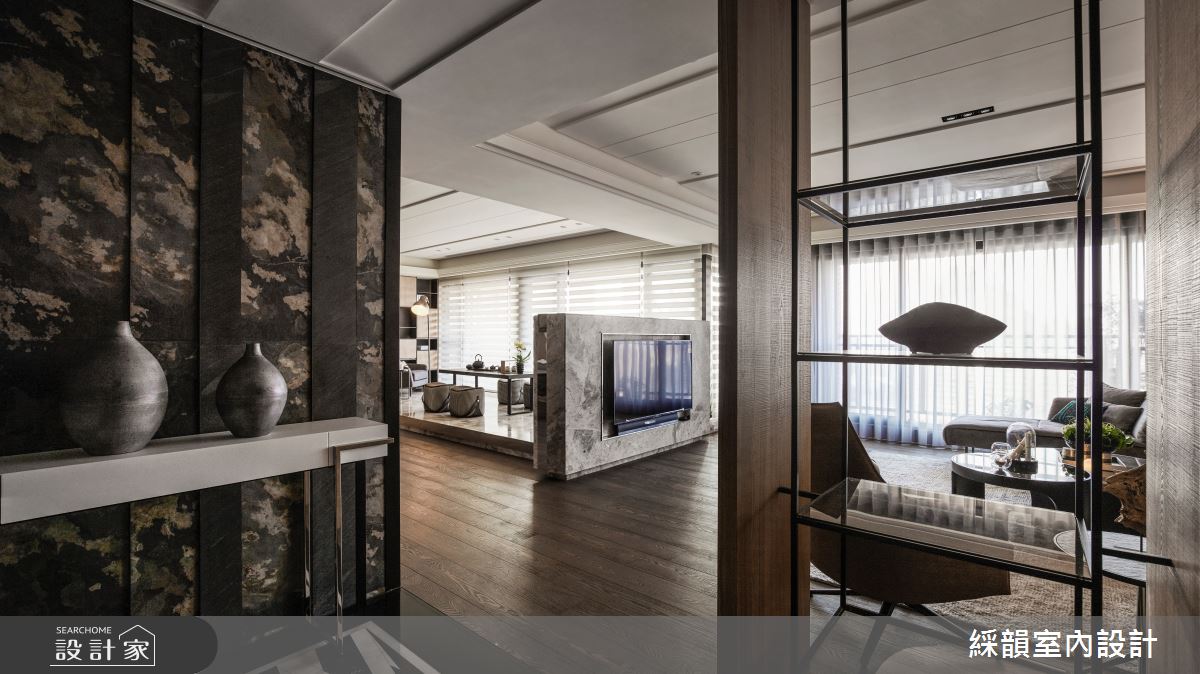 110坪新成屋(5年以下)＿現代風玄關案例圖片＿綵韻室內設計有限公司＿綵韻_27之2