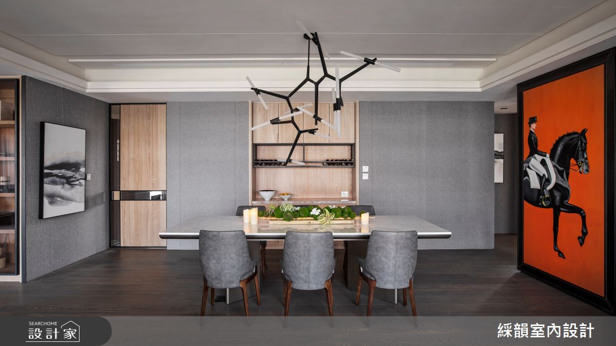 110坪新成屋(5年以下)＿現代風餐廳案例圖片＿綵韻室內設計有限公司＿綵韻_27之7