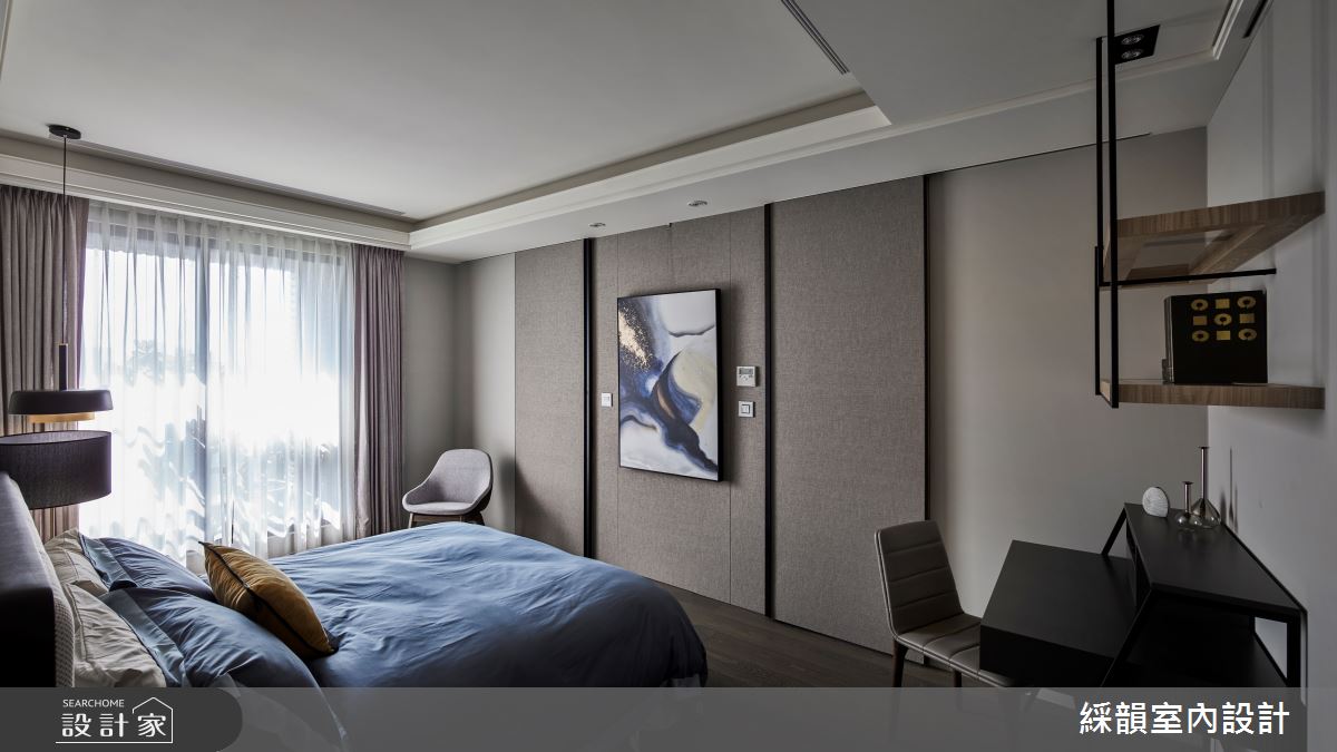 110坪新成屋(5年以下)＿現代風臥室案例圖片＿綵韻室內設計有限公司＿綵韻_27之15
