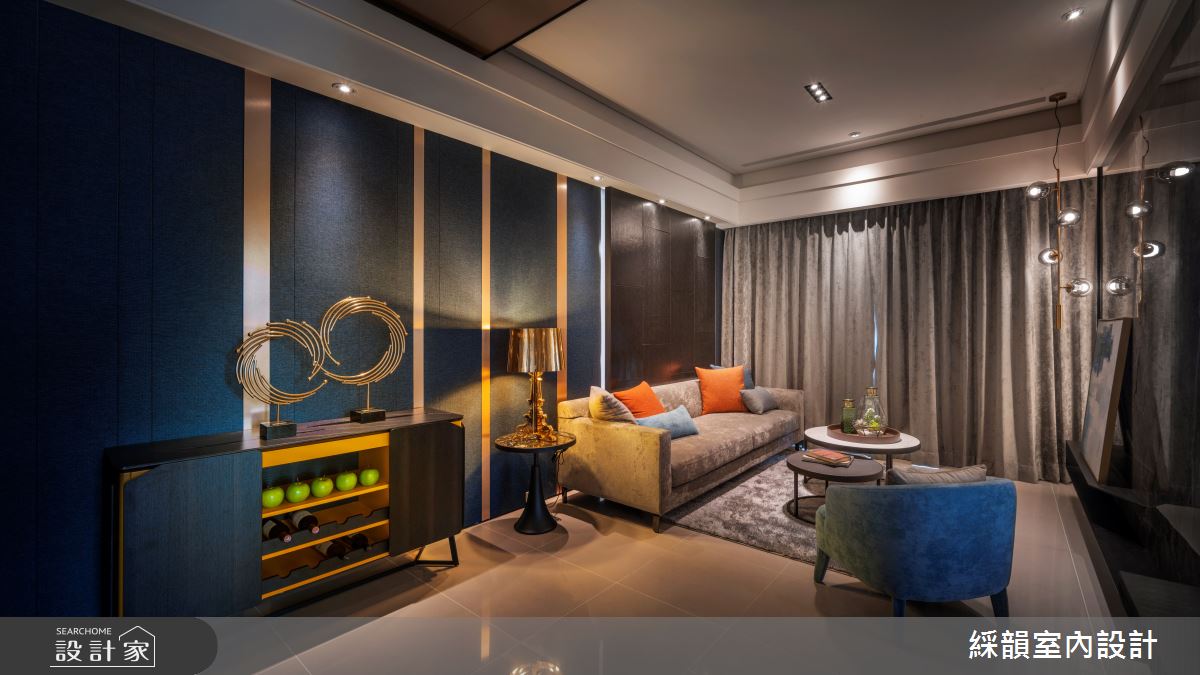 30坪預售屋＿現代風客廳案例圖片＿綵韻室內設計有限公司＿綵韻_33之6
