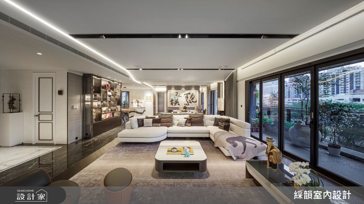 207坪新成屋(5年以下)＿現代風客廳陽台案例圖片＿綵韻室內設計有限公司＿綵韻_38之6