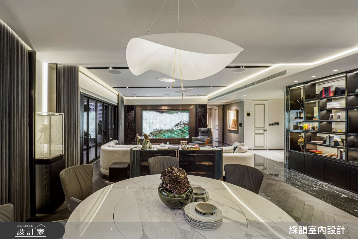 207坪新成屋(5年以下)＿現代風客廳餐廳案例圖片＿綵韻室內設計有限公司＿綵韻_38之10