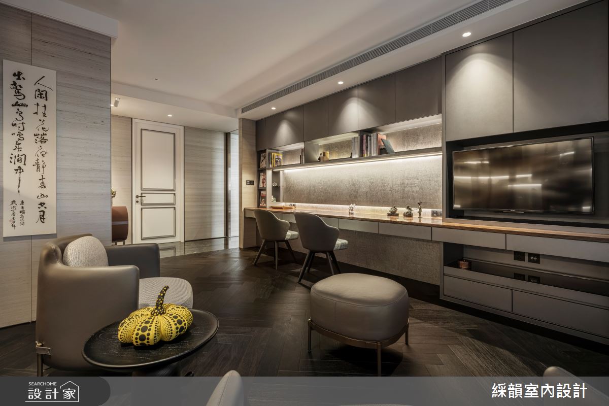 207坪新成屋(5年以下)＿現代風書房案例圖片＿綵韻室內設計有限公司＿綵韻_38之21