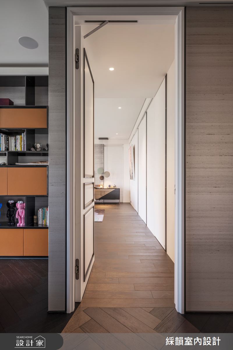207坪新成屋(5年以下)＿現代風走廊案例圖片＿綵韻室內設計有限公司＿綵韻_38之22