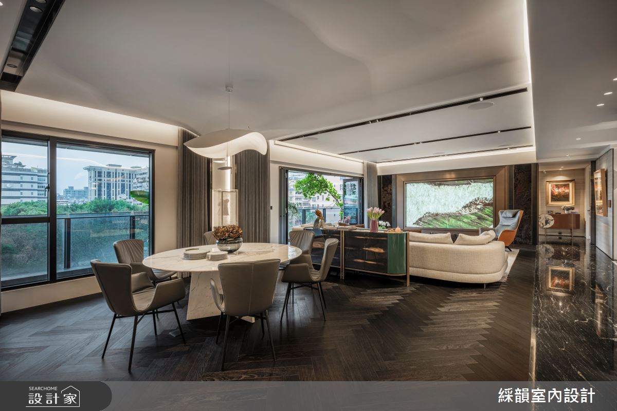 207坪新成屋(5年以下)＿現代風客廳餐廳案例圖片＿綵韻室內設計有限公司＿綵韻_38之14