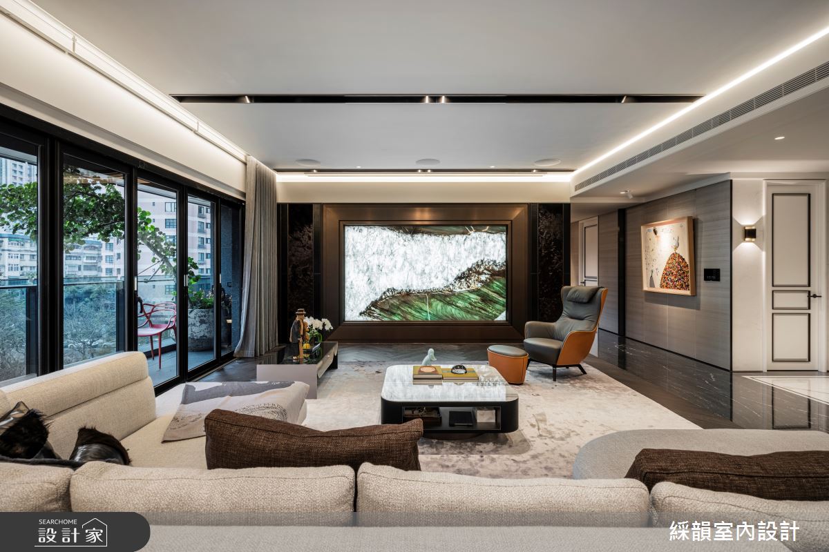 207坪新成屋(5年以下)＿現代風客廳案例圖片＿綵韻室內設計有限公司＿綵韻_38之7