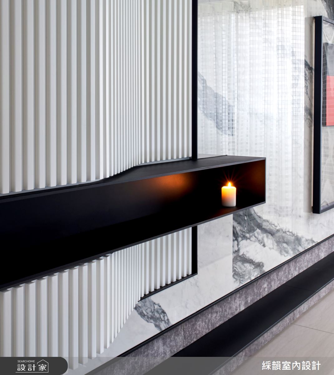 45坪預售屋＿現代風客廳案例圖片＿綵韻室內設計有限公司＿綵韻_39之3