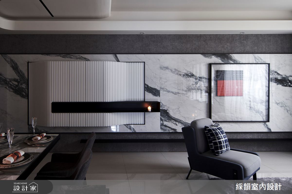 45坪預售屋＿現代風客廳案例圖片＿綵韻室內設計有限公司＿綵韻_39之10