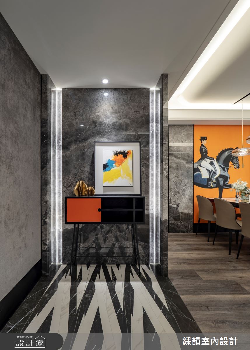 60坪預售屋＿現代風玄關案例圖片＿綵韻室內設計有限公司＿綵韻_44之1
