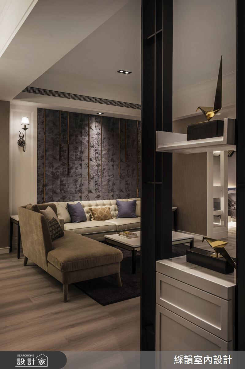 預售屋＿美式風客廳案例圖片＿綵韻室內設計有限公司＿綵韻_47之1