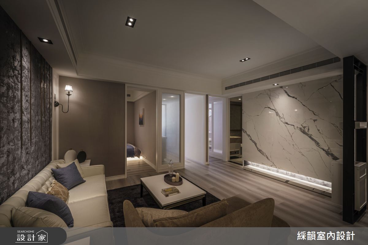 預售屋＿美式風客廳案例圖片＿綵韻室內設計有限公司＿綵韻_47之7