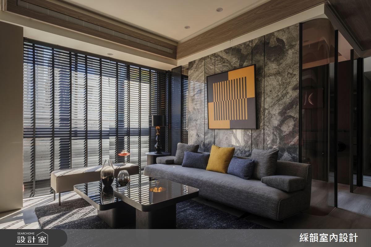 50坪預售屋＿奢華風客廳案例圖片＿綵韻室內設計有限公司＿綵韻_48之9