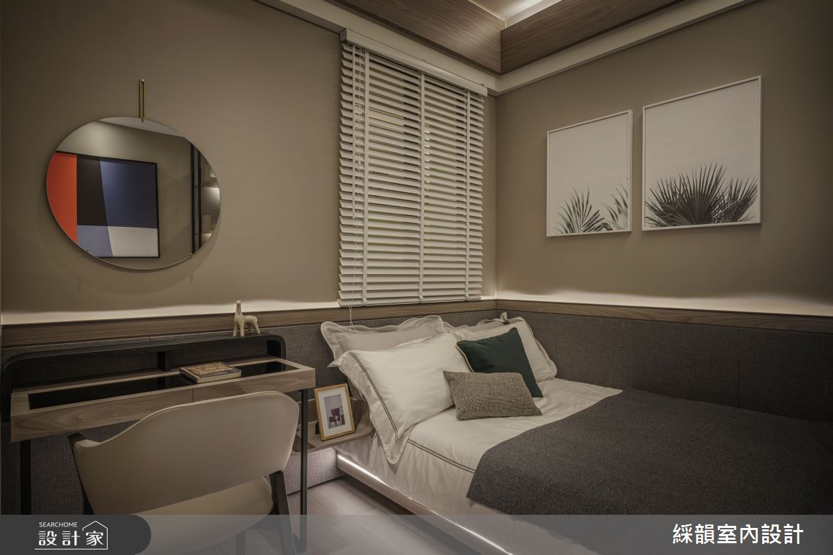 50坪預售屋＿奢華風臥室案例圖片＿綵韻室內設計有限公司＿綵韻_48之23