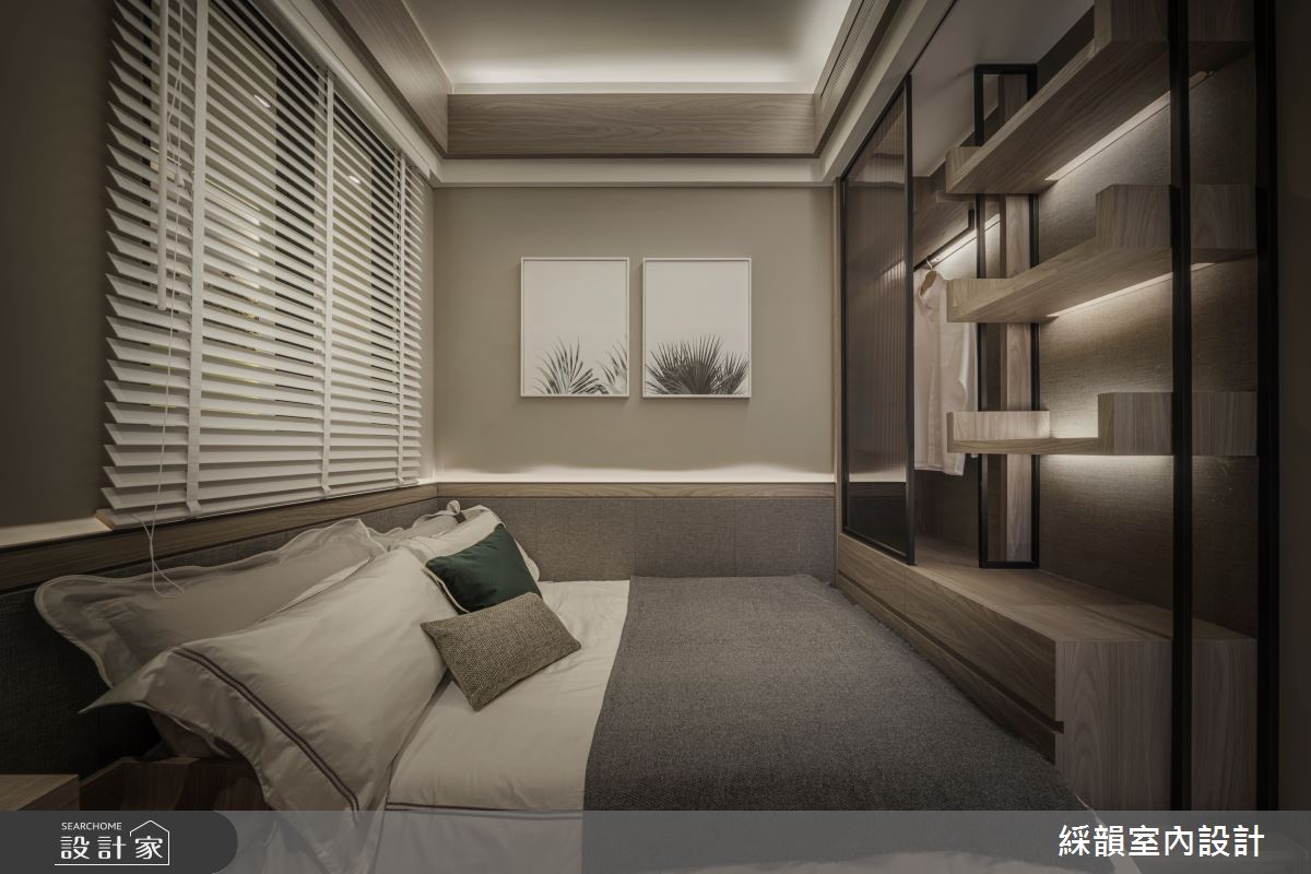 50坪預售屋＿奢華風臥室案例圖片＿綵韻室內設計有限公司＿綵韻_48之24