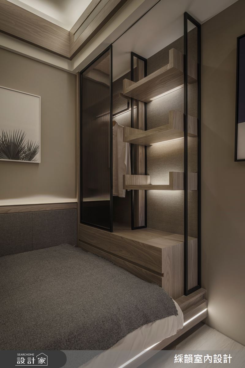 50坪預售屋＿奢華風臥室案例圖片＿綵韻室內設計有限公司＿綵韻_48之25