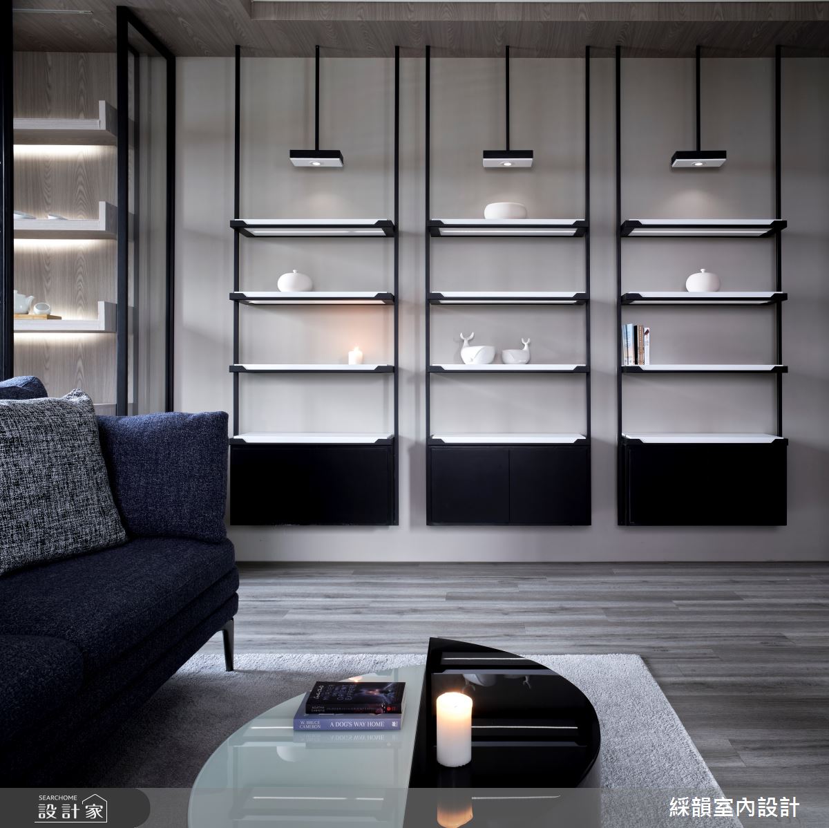 35坪預售屋＿現代風客廳案例圖片＿綵韻室內設計有限公司＿綵韻_50之10