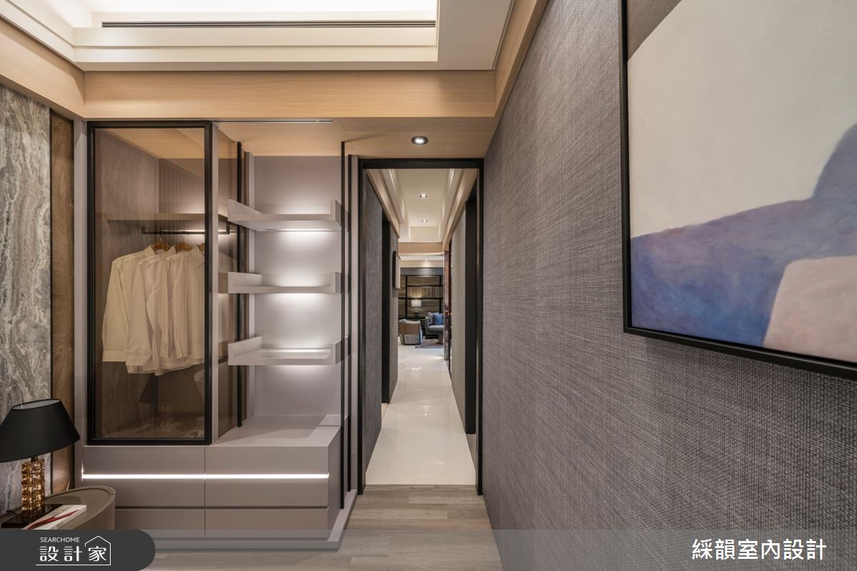 38坪預售屋＿現代風臥室走廊案例圖片＿綵韻室內設計有限公司＿綵韻_53之16