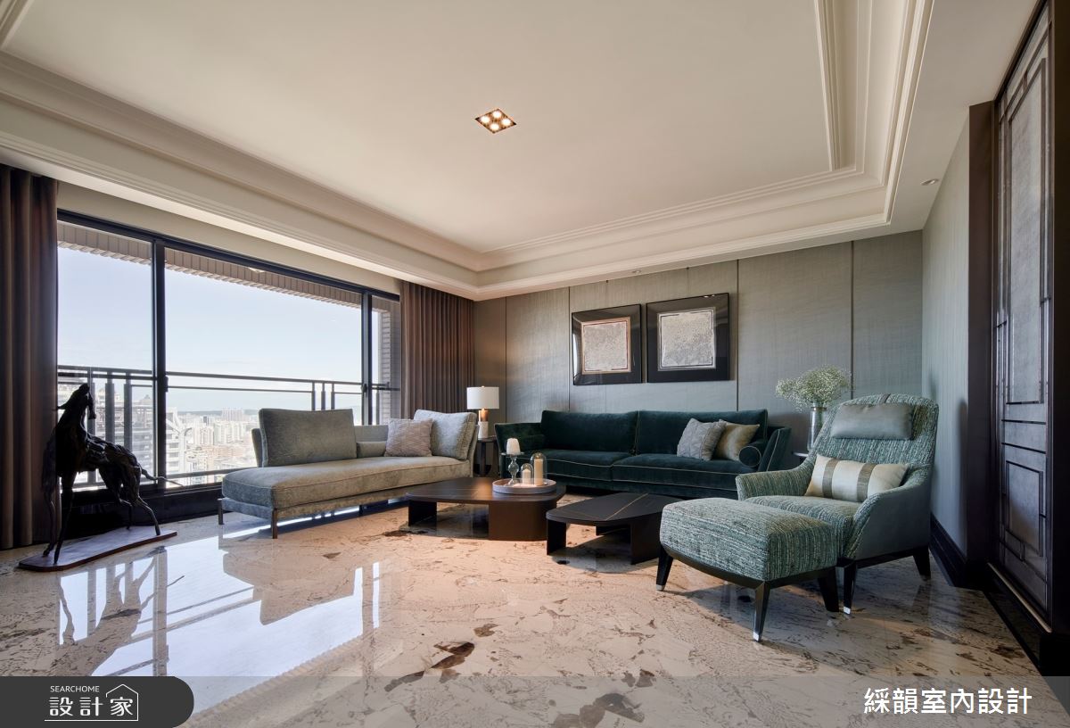 110坪新成屋(5年以下)＿混搭風客廳案例圖片＿綵韻室內設計有限公司＿綵韻_59之9